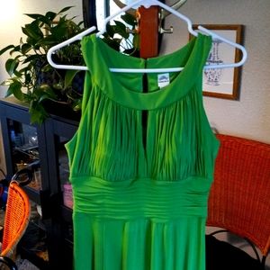 Vibrant Green Maxi Dress